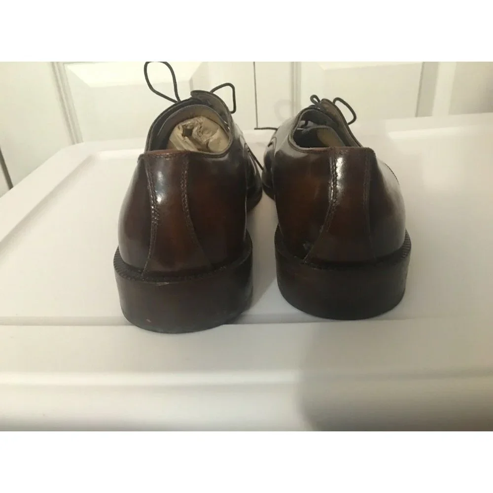 Herry Sax Men’s Sz 9.5 Shoes Brown Made In Italy‎